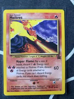 Pokémon TCG Moltres & Zapdos & Articuno Movie Promo NM - Image 5