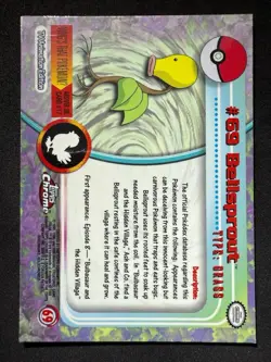 🔥Topps Chrome Pokémon Cards - Series 1 - Bellsprout #69 - Image 6