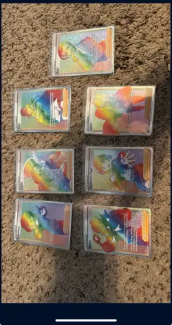 Pokemon 15 Rainbow Hyper Rare Card Lot NM - Image 2