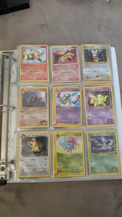 Binder Lot Random Rare Pokémon TCG Trading Cards!!! Vintage Mid Era Ahe More - Image 10