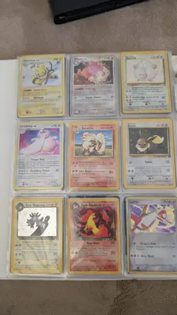 Binder Lot Random Rare Pokémon TCG Trading Cards!!! Vintage Mid Era Ahe More - Image 4