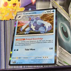 surging sparks pokémon lunchbox Tin W/ Cards, Holos, Bulk, & Small Mini Binder - Image 3