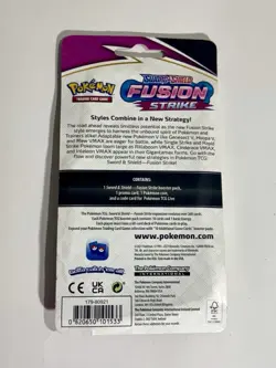 Pokemon TCG Sword & Shield Fusion Strike Blister Pack with Blitzle Promo - Image 2