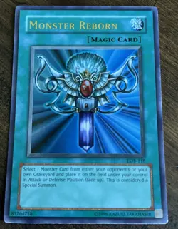 Monster Reborn LOB-118 (Ultra Rare, Unlimited) NM - Image 1
