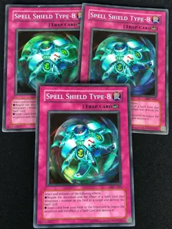 YUGIOH SPELL SHIELD TYPE 8 MFC-043 SUPER X3 (MP) - Image 2