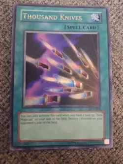 Thousand Knives PCY-003 Power of Chaos: Yugi the Destiny | Secret Rare | LP - Image 1