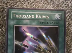 Thousand Knives PCY-003 Power of Chaos: Yugi the Destiny | Secret Rare | LP - Image 3