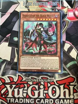 Diabellstar The Black Witch Super Rare RA03-EN032 Yugioh Sinful Spoils - Image 1