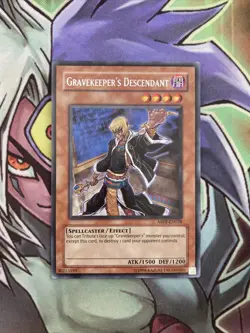 ABPF-EN028 Gravekeeper's Descendant Rare UNL Edition NM Yugioh Card - Image 1