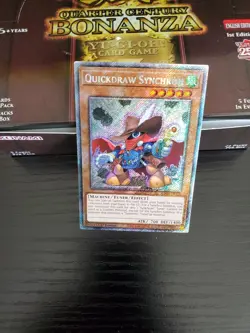 Yugioh Bonanza - Quickdraw Synchron - Platinum Secret Rare - RA03-EN228 - Image 1