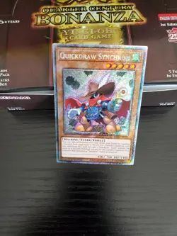 Yugioh Bonanza - Quickdraw Synchron - Platinum Secret Rare - RA03-EN228 - Image 2