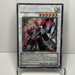 - Turbo Warrior - CT05-EN004 - Secret Rare - Limited Edition YuGiOh LP - Image 1