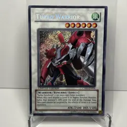 - Turbo Warrior - CT05-EN004 - Secret Rare - Limited Edition YuGiOh LP - Image 3