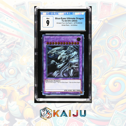 Yu-Gi-Oh! Blue-Eyes Ultimate Dragon GFP2-EN181 Ghost Rare 1st Ed CGC 9 - Image 4