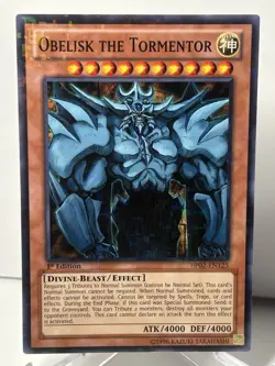 Yu-Gi-Oh! - Obelisk the Tormentor 2013 BP02-EN125 Mosaic Rare 1st Edition - Image 4