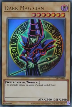 Dark Magician LOB-EN005 Legend of Blue Eyes White Dragon (25th Anniversary Edition) Unlimited - Image 1