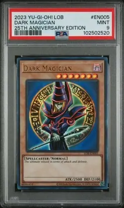 Dark Magician LOB-EN005 Legend of Blue Eyes White Dragon (25th Anniversary Edition) Unlimited - Image 2