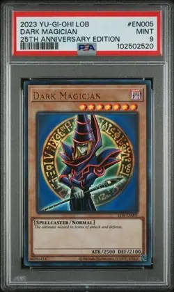 Dark Magician LOB-EN005 Legend of Blue Eyes White Dragon (25th Anniversary Edition) Unlimited - Image 4