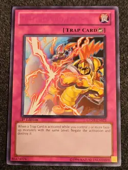 *Misprint* United Front - GENF-EN075 - Yugioh! Yu Gi Oh! Rare 1st No Name Imprin - Image 2