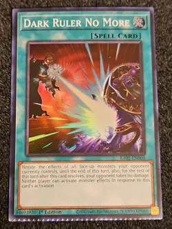 Yugioh! - Dark Ruler No More - RA01-EN060 - Super Rare - NM/M Misprint Crimped - Image 1