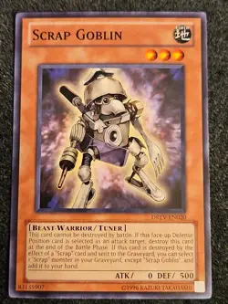 *Misprint* Scrap Goblin - DREV-EN020 Unl Edition - YuGiOh - NM Miscut - Image 3