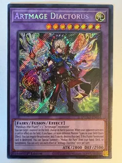 YUGIOH- Artmage Diactorus - DUAD-EN032 - Secret Rare - 1st Edition - Image 1
