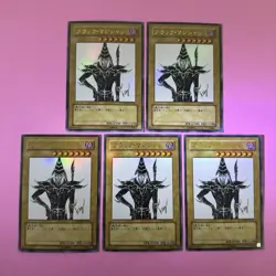 NM 5 Card Dark Magician WJMP-JP012 Ultra Rare Wkkely Jump Promo YuGiOh - Image 3