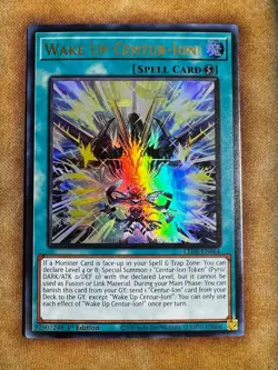 Yugioh Wake Up Centur-Ion! LEDE-EN064 Ultra Rare 1st Ed NM - Image 1