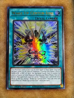 Yugioh Wake Up Centur-Ion! LEDE-EN064 Ultra Rare 1st Ed NM - Image 2