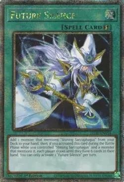 Yugioh! Future Silence - LEDE-EN054 - Quarter Century Secret Rare - 1st Edition - Image 1