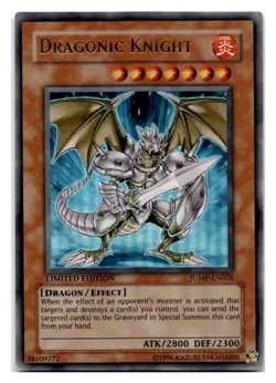 Dragonic Knight - JUMP-EN026 - Ultra Rare - Limited Edition - Image 1