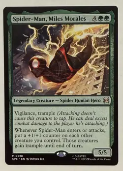 Spider-Man Miles Morales - Marvel's Spider-Man: Eternal-Legal MTG SDCC 2025 - Image 1