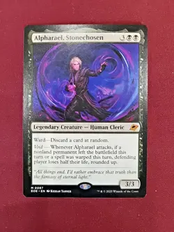 x1 Alpharael, Stonechosen M MTG Edge of Eternities M/NM, English - Image 1