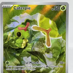 Caterpie 172/165 Illustration Rare SV: Scarlet & Violet 151 Pokemon - Image 2