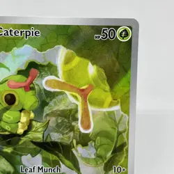 Caterpie 172/165 Illustration Rare SV: Scarlet & Violet 151 Pokemon - Image 5