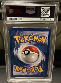 Dark Charizard Pokemon 2000 Holo Rocket Unlimited English 4/82 PSA 9 - Image 2