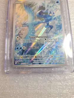 PokÃ©mon TCG Articuno Journey Together IR Card 161/159 CGC GEM MINT 10 - Image 2