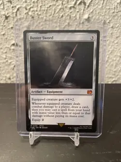 MTG Buster Sword Final Fantasy Regular 255 Mythic Rare - Image 1