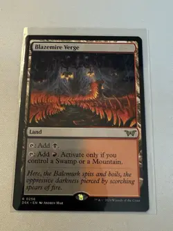 Blazemire Verge [0256] Rare NM - MTG Duskmourn - Image 1