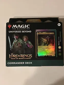 Food And Fellowship LOTR Tales of Middle-Earth Commander Deck MTG Magic Sealed - Image 1