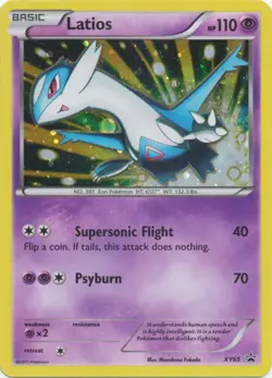 NM-Mint Latios - XY65 -  Mega Latios Collection Promo Pokemon XY Promos - Image 1