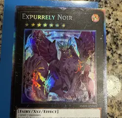 Yugioh Expurrely Noir | Collectorâ€™s Rare 1st Edition | AMDE-EN018 | Near Mint - Image 2