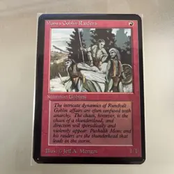 Mons's Goblin Raiders Alpha Edition Regular - Image 1