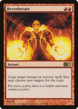 MTG Reverberate ** Magic 2012 ** English (NM) - Image 2