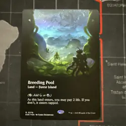 x1 Breeding Pool - Foil - Borderless R MTG Edge of Eternities M/NM, English - Image 1