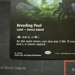 x1 Breeding Pool - Foil - Borderless R MTG Edge of Eternities M/NM, English - Image 6