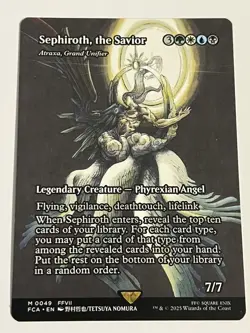Sephiroth the Savior / Atraxa, Grand Unifier - FINAL FANTASY MTG Magic Card FF - Image 1