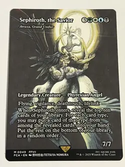 Sephiroth the Savior / Atraxa, Grand Unifier - FINAL FANTASY MTG Magic Card FF - Image 2