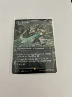 Excalibur II (Borderless Foil) FINAL FANTASY MTG - Image 3
