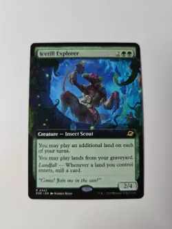 Icetill Explorer Extended Art 343  Edge of Eternities (EOE) MTG Magic SHIPS NOW - Image 1